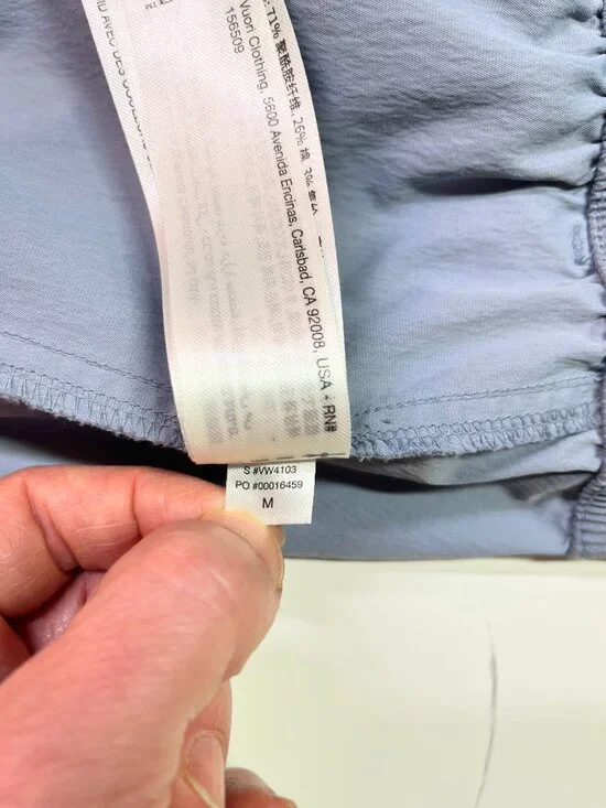 Vuori Women's Size M Blue-Grey Birch Joggers - Picture 10 of 10